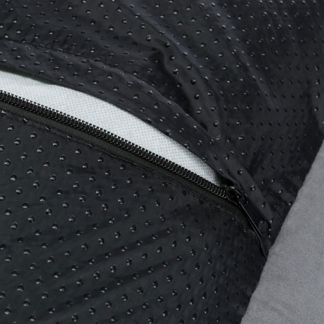 Eckiges Komfort-Hundebett mit integriertem Kissen