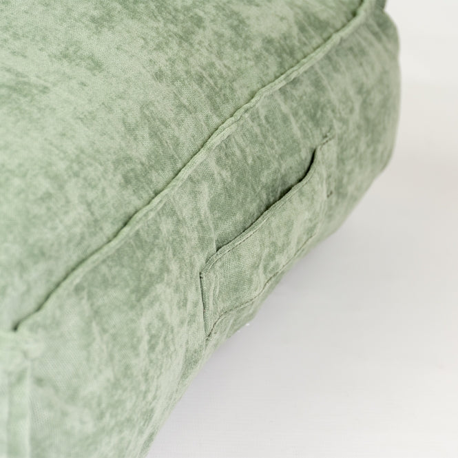 Rechteckiges Premium Hundekissen mit Samtbezug