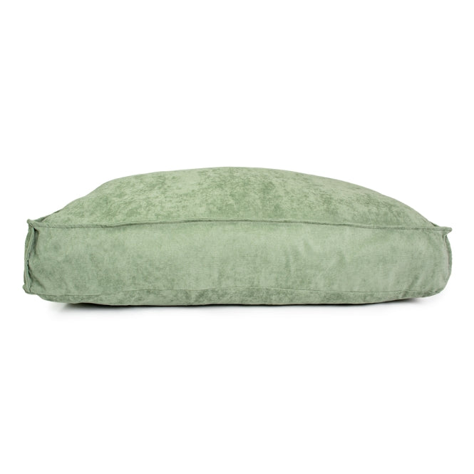 Rechteckiges Premium Hundekissen mit Samtbezug