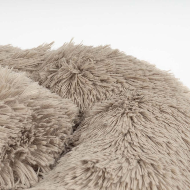 Premium Donut-Hundebett mit Stützrand